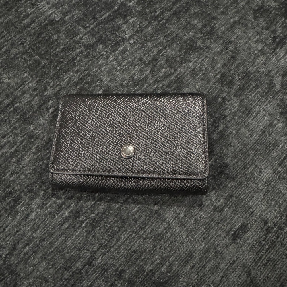 Coach Black Leather Key Holder - Picture 2 of 4